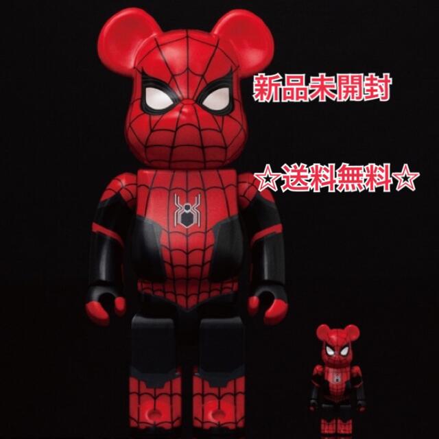 BE@RBRICK SPIDER-MAN UPGRADED100% & 400% - アメコミ