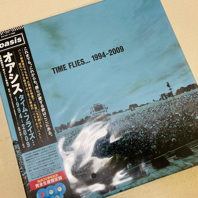 100%新品低価】 OASIS Time Flies 国内盤 レコード アナログ LP