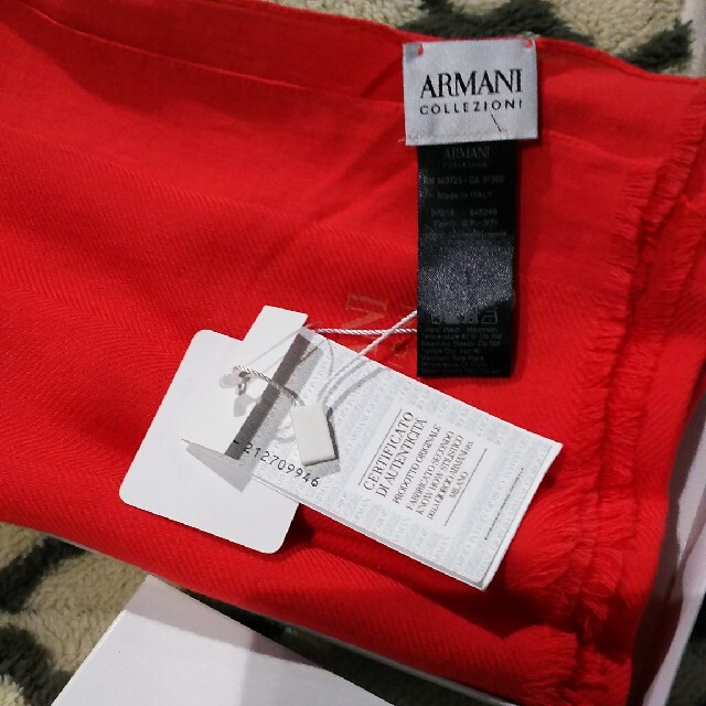 ARMANI COLLEZIONI(アルマーニ コレツィオーニ)の未使用☆ARMANI COLLEZIONI ストール メンズのファッション小物(ストール)の商品写真