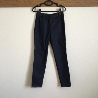 ジーユー(GU)のボトルグリーン様【新品】GU デニムクロップドレギンスパンツ(デニム/ジーンズ)