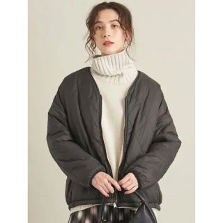 ビューティアンドユースユナイテッドアローズ(BEAUTY&YOUTH UNITED ARROWS)のキルティング　リバーシブルボアブルゾン(ブルゾン)