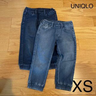 ユニクロ(UNIQLO)の95~110 厚手デニム(パンツ/スパッツ)