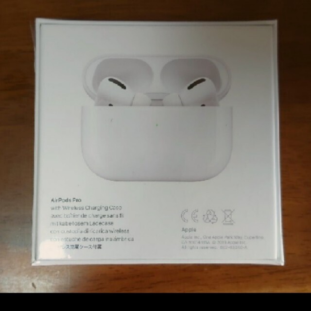 【新品未開封】Apple AirPods Pro MWP22J/A 正規品日本版 スマホ/家電/カメラのオーディオ機器(ヘッドフォン/イヤフォン)の商品写真