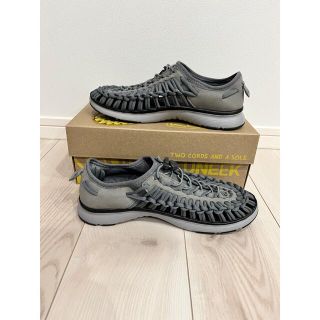 キーン(KEEN)のKEEN UNEEK02 STEEL GREY/RAVEN 26.5cm(サンダル)