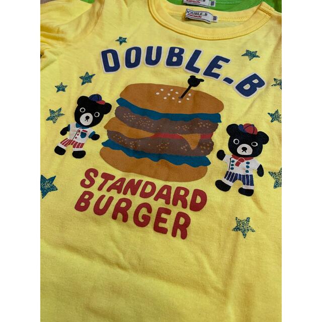 DOUBLE.B(ダブルビー)のダブルビーロングTシャツ キッズ/ベビー/マタニティのキッズ服男の子用(90cm~)(Tシャツ/カットソー)の商品写真