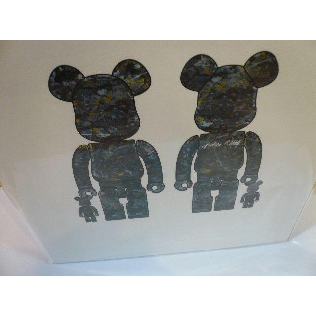 BE@RBRICK Jackson Pollock  100%＆400%