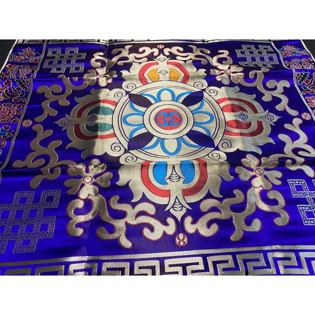 超特大!チベット密教　仏教テーブルランナー/神殿カバー/祭壇布/テーブルカバー