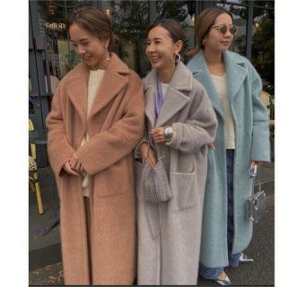 売れ筋特価品 ameri vintage リバーシブルフェイクムートンコート