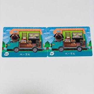31 ベーグル どうぶつの森 amiiboカード(カード)
