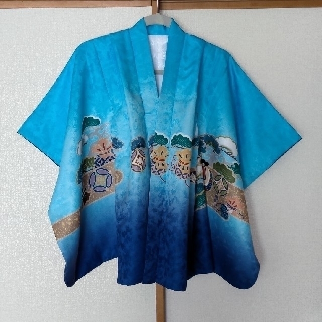 七五三　袴　男の子　5歳　フルセット キッズ/ベビー/マタニティのキッズ服男の子用(90cm~)(和服/着物)の商品写真
