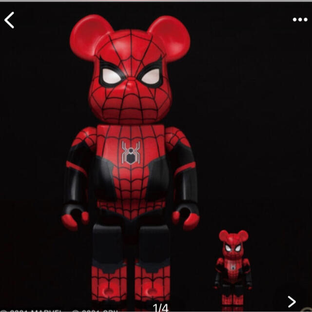 BE@RBRICK SPIDER-MAN 100% & 400%