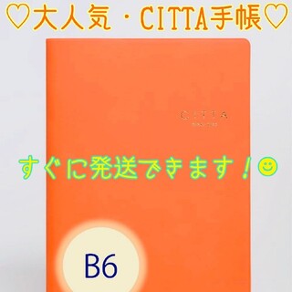 【新品】CITTA チッタ　手帳2022年版　DIARY2022 B6　ルージュ(手帳)