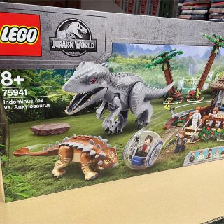 Lego - レゴ ジュラシックワールド インドミナスレックス アンキロ