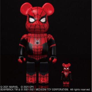 メディコムトイ(MEDICOM TOY)のBE@RBRICK SPIDER-MAN 100% & 400%(アメコミ)