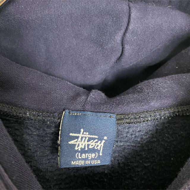 ステューシー STUSSY サークルロゴ スウェット パーカー