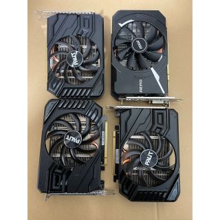 中古　GeForce GTX 1660 SUPER  四枚(PCパーツ)