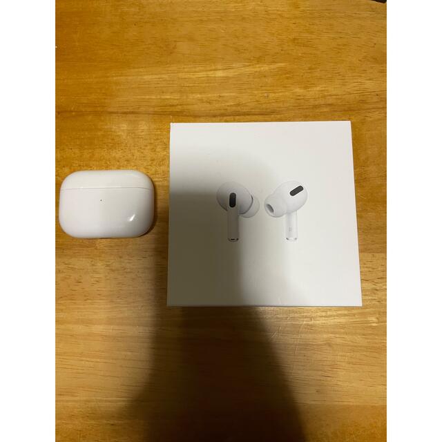 Apple(アップル)のAPPLE AirPods Pro ノイズキャンセリング付完全ワイヤレスイヤホン スマホ/家電/カメラのオーディオ機器(ヘッドフォン/イヤフォン)の商品写真