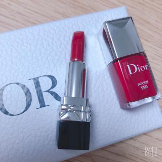 ディオール(Dior)のディオール　マニュキアとリップ(口紅)