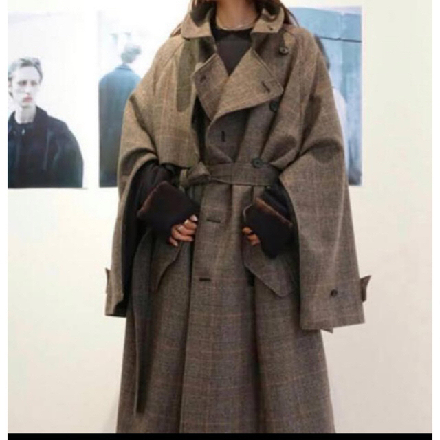 絶品】【絶品】最終値下げstein Oversized OverlapedTrenchCoat