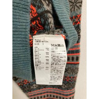 kolorカラー 19AW ニット セーター フェアアイル柄 ネイティブ柄 3