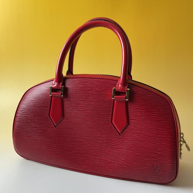 LOUIS VUITTON 極美品 エピ 赤 ジャスミン ハンドバッグ ヴィトン