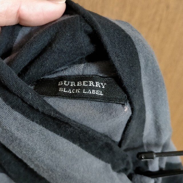 BURBERRY BLACK LABEL(バーバリーブラックレーベル)のバーバリー　BURBERRY　タートルネック メンズのトップス(Tシャツ/カットソー(七分/長袖))の商品写真