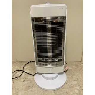 YAMAZEN 電気ストーブ ツインヒートPLUS DBC-J123(W)(電気ヒーター)