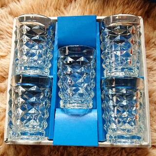 昭和レトロ グラス 5個セット 曽我ガラス(食器)
