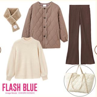 シマムラ(しまむら)のレディース FLASH BLUE【5点セットのパンツのみ(カジュアルパンツ)