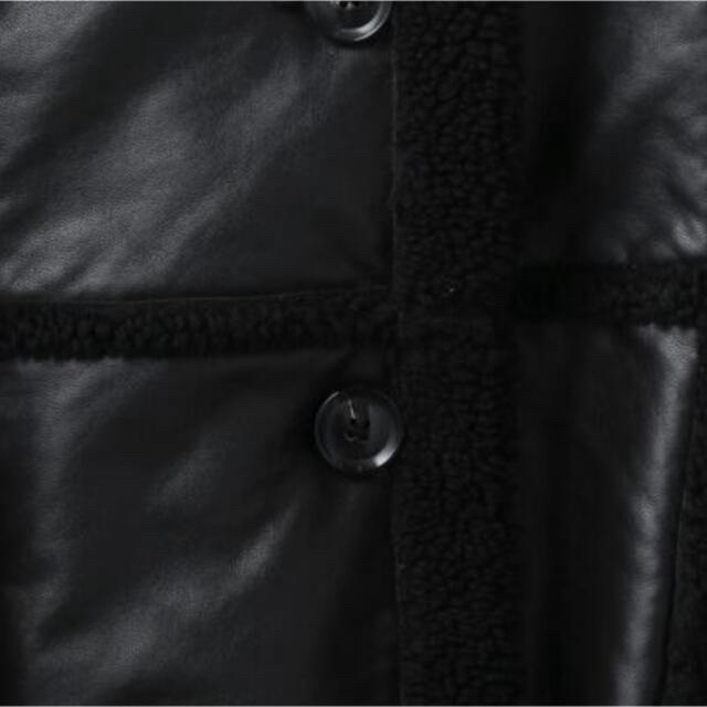 BEAUTY&YOUTH UNITED ARROWS(ビューティアンドユースユナイテッドアローズ)の6(ROKU) FAKE LEATHER BOA JACKET COAT/コート レディースのジャケット/アウター(ムートンコート)の商品写真