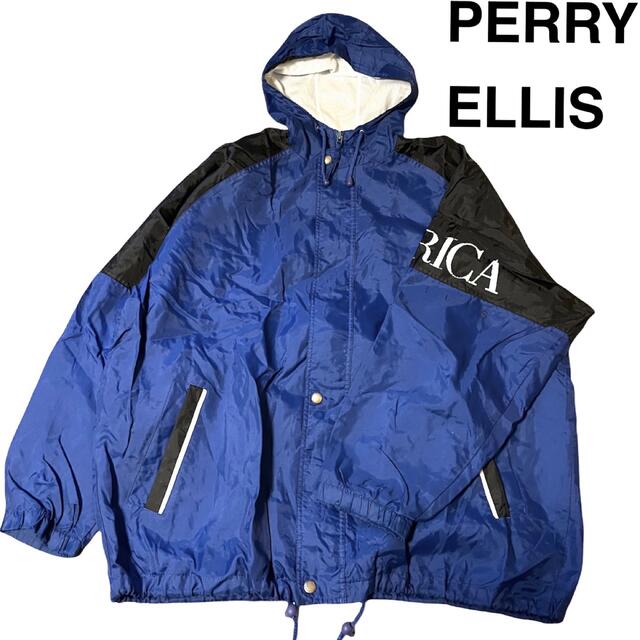 PERRY ELLIS(ペリーエリス)のPERRY ELLIS マウンテンパーカー  XXL オーバーサイズ　90s メンズのジャケット/アウター(ナイロンジャケット)の商品写真