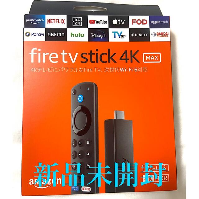 『新品未開封』Fire tv stick 4K MAX スマホ/家電/カメラのPC/タブレット(タブレット)の商品写真