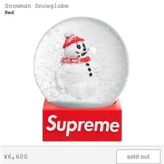シュプリーム(Supreme)のSupreme Snowman Snowglobe 21fw スノードーム(置物)