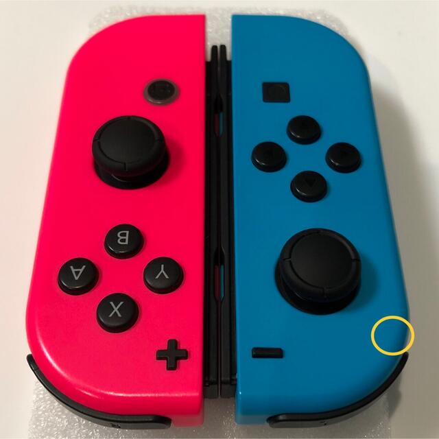 Nintendo Switch ジョイコン ブルー ネオンピンク