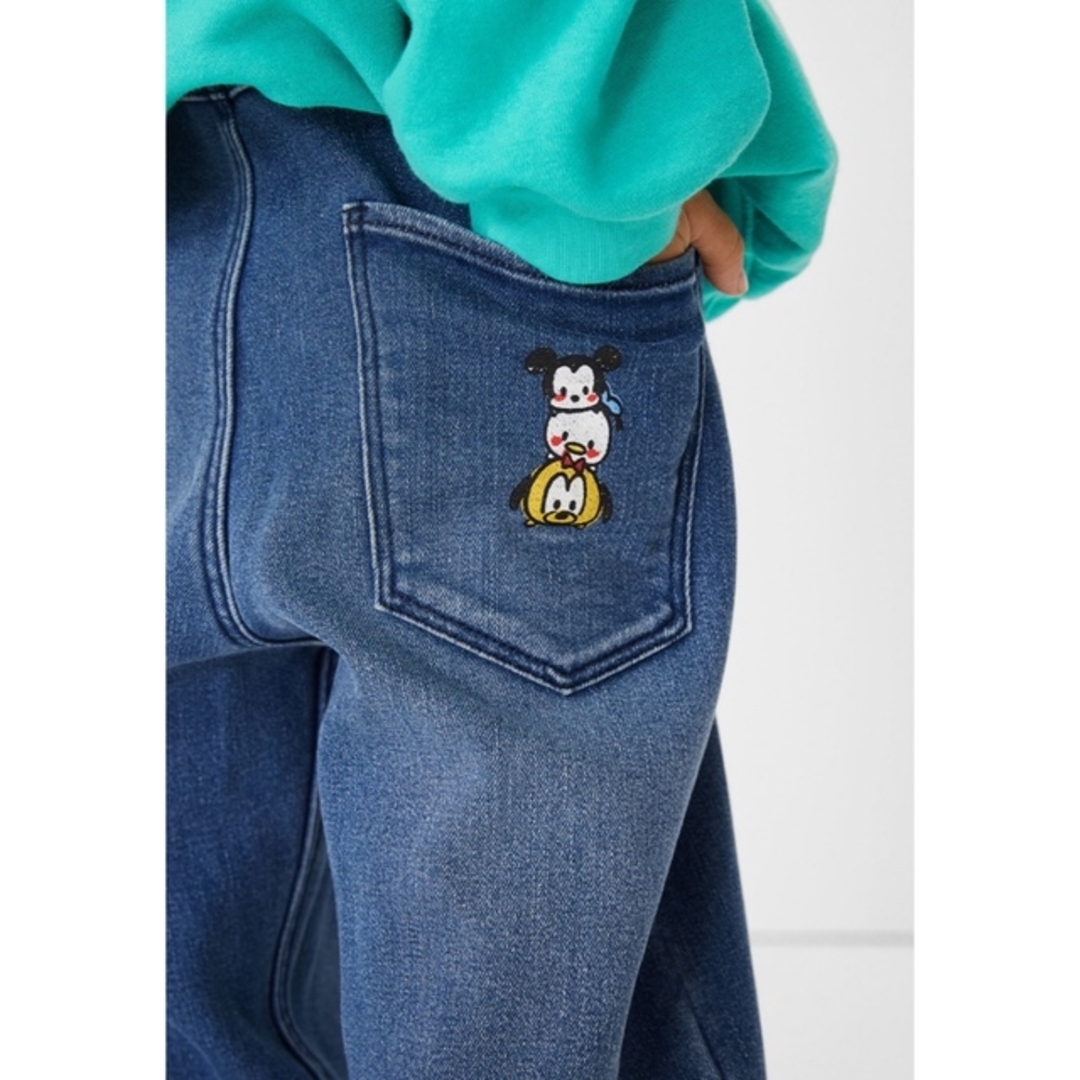 H&M(エイチアンドエム)のデニムジョガーパンツ　92サイズ キッズ/ベビー/マタニティのキッズ服男の子用(90cm~)(パンツ/スパッツ)の商品写真