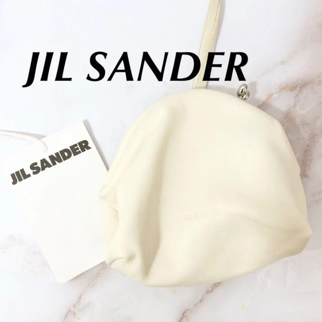 日本完売】希少 JILSANDER goji がま口ポーチ バッグ-