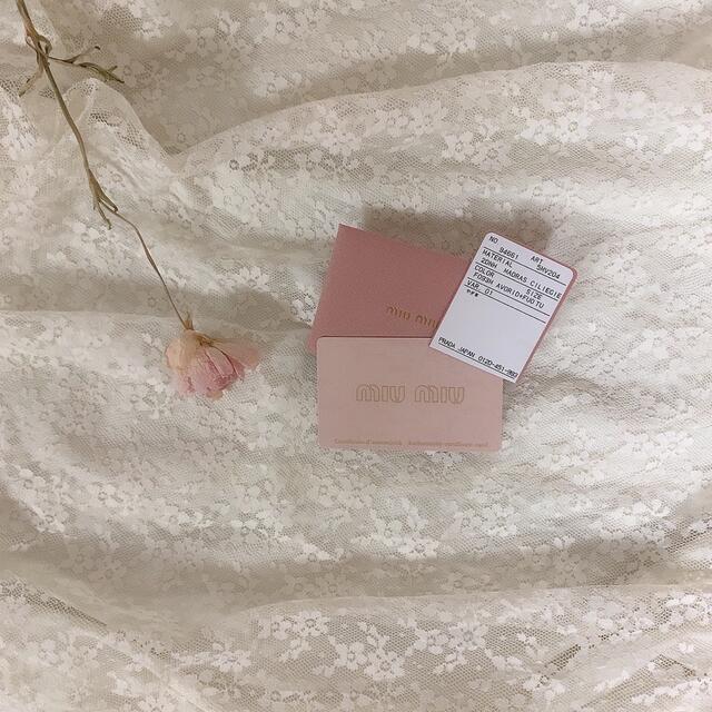 miumiu - miumiu 二つ折り財布 チェリー さくらんぼ柄の通販 by しろ