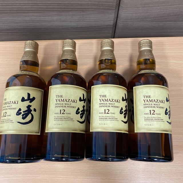 サントリー　山崎12年　4本セット