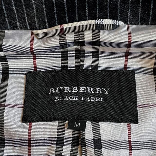 BURBERRY BLACK LABEL(バーバリーブラックレーベル)のバーバリー ブラックレーベル ノバチェック ベロア テーラードジャケット M メンズのジャケット/アウター(テーラードジャケット)の商品写真