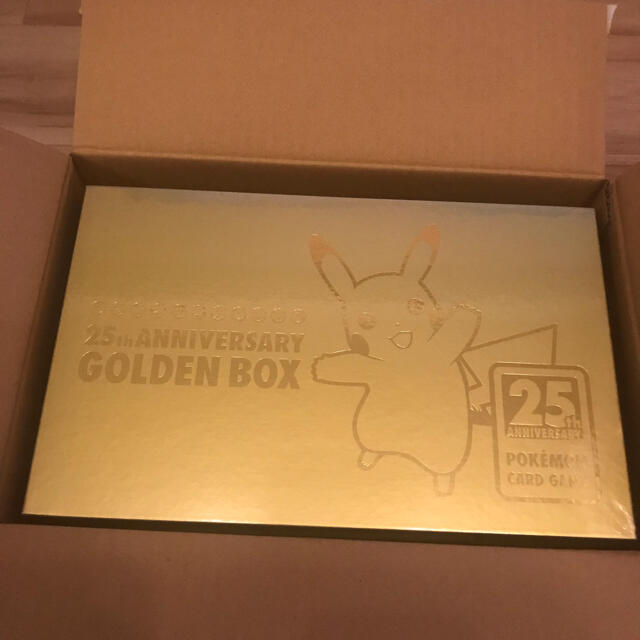 【未開封】ポケモンカード 25周年 アニバーサリーゴールデンボックス