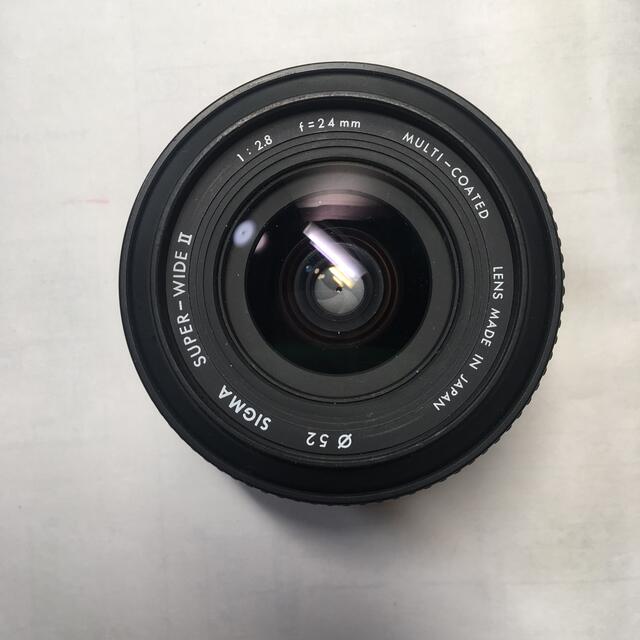PENTAX(ペンタックス)のSIGMA AF SUPER WIDE II 24mm f2.8 Kマウント スマホ/家電/カメラのカメラ(レンズ(単焦点))の商品写真