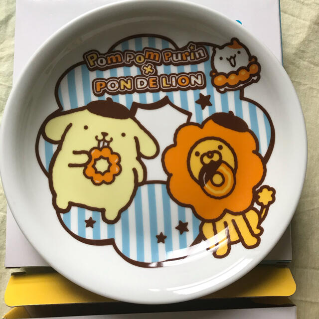 ミスド　ポムポムプリン　ポンデライオン　カレー皿　二枚セット