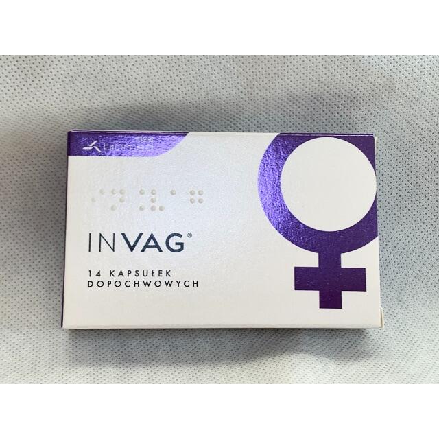 インバグ INVAG 乳酸菌膣カプセル 14カプセル 妊活 - 健康食品