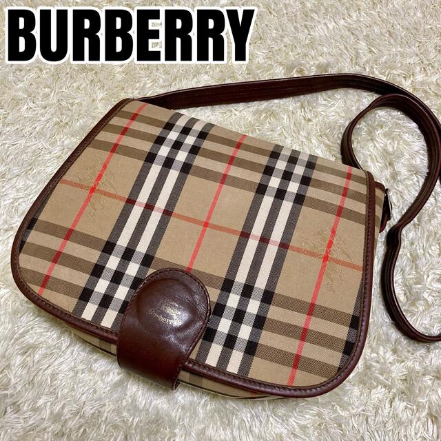 BURBERRY   専用 バーバリー ショルダーバッグ シャドーホース ノバ