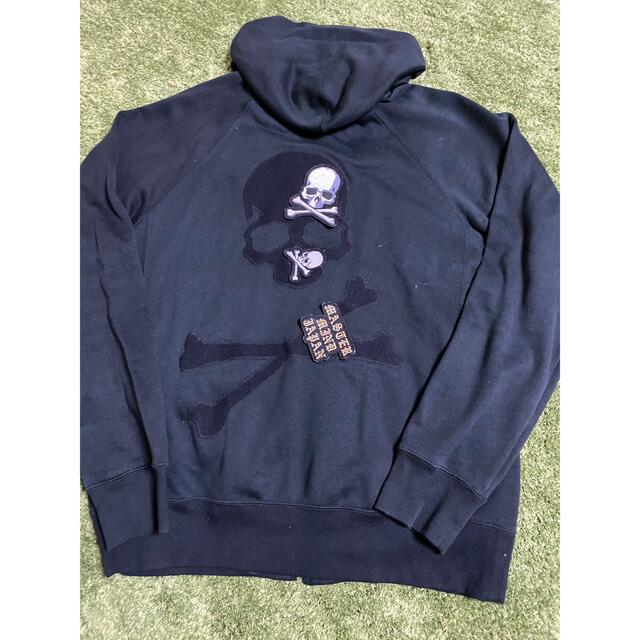 mastermind japan  ギミック　マジック　スカルドクロ　パーカーLトップス