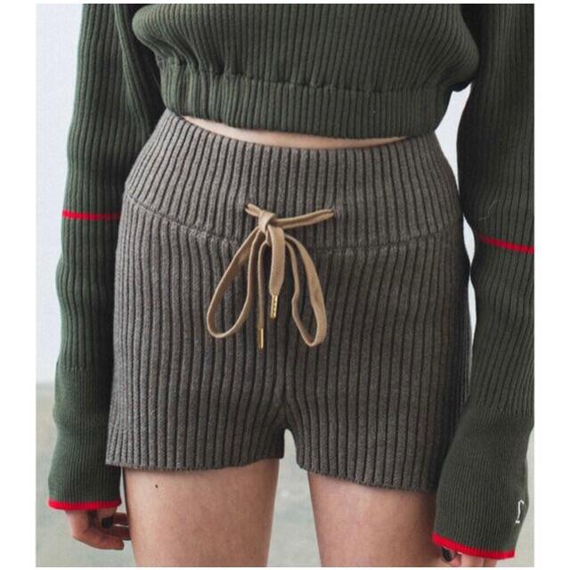 juemi ニットショートパンツ