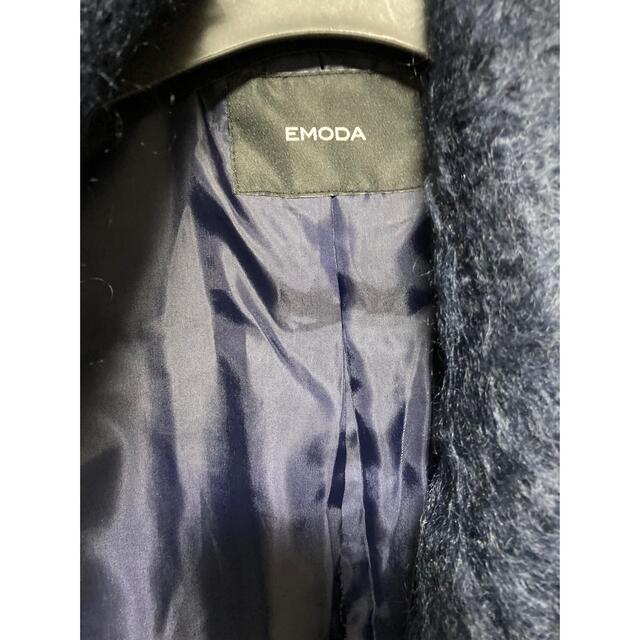 EMODA(エモダ)のEMODA エモダ　ロングコート レディースのジャケット/アウター(ロングコート)の商品写真