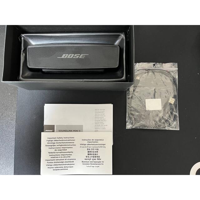 BOSE(ボーズ)のBose SoundLink mini II SPECIAL Edition スマホ/家電/カメラのオーディオ機器(スピーカー)の商品写真