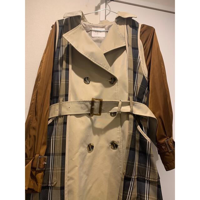 Ameri Vintage REMOVABLE TRENCH COAT