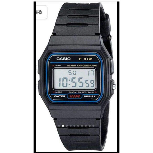 CASIO(カシオ)の新品未使用カシオcasio 腕時計 スタンダードデジタルウォッチ F-91W メンズの時計(腕時計(デジタル))の商品写真